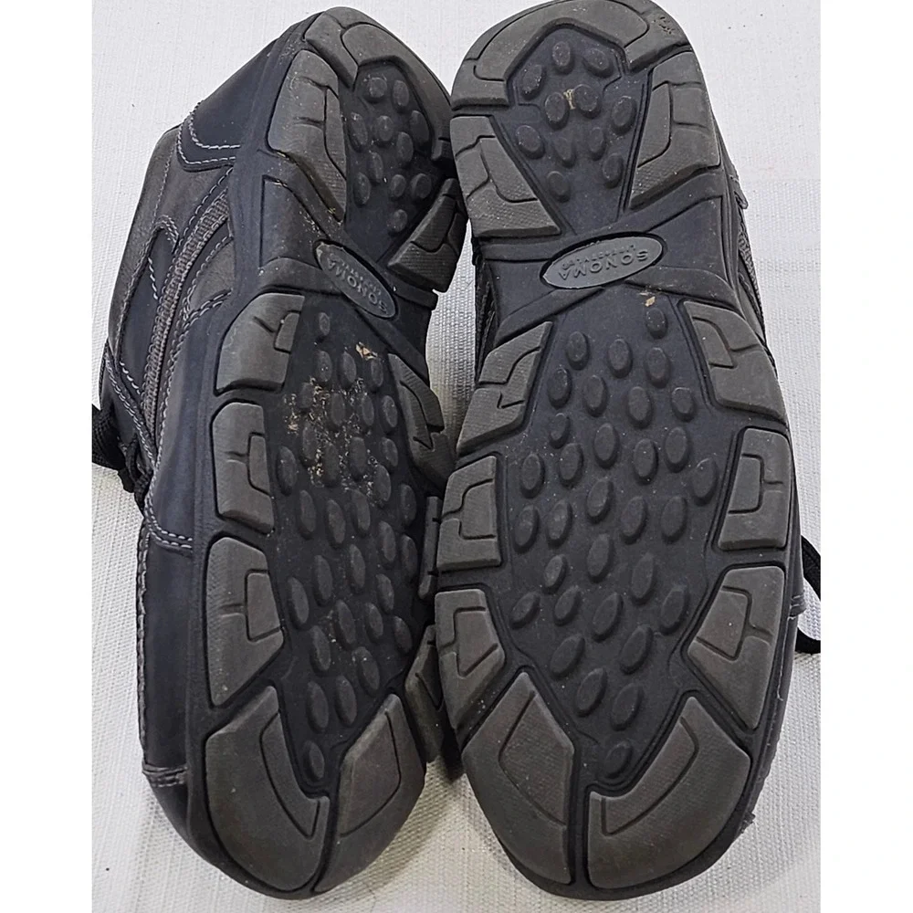 Sonoma Goods for Life Black Casual Sneakers Shoes Sock Lining Mens‎ 9.5 Wide